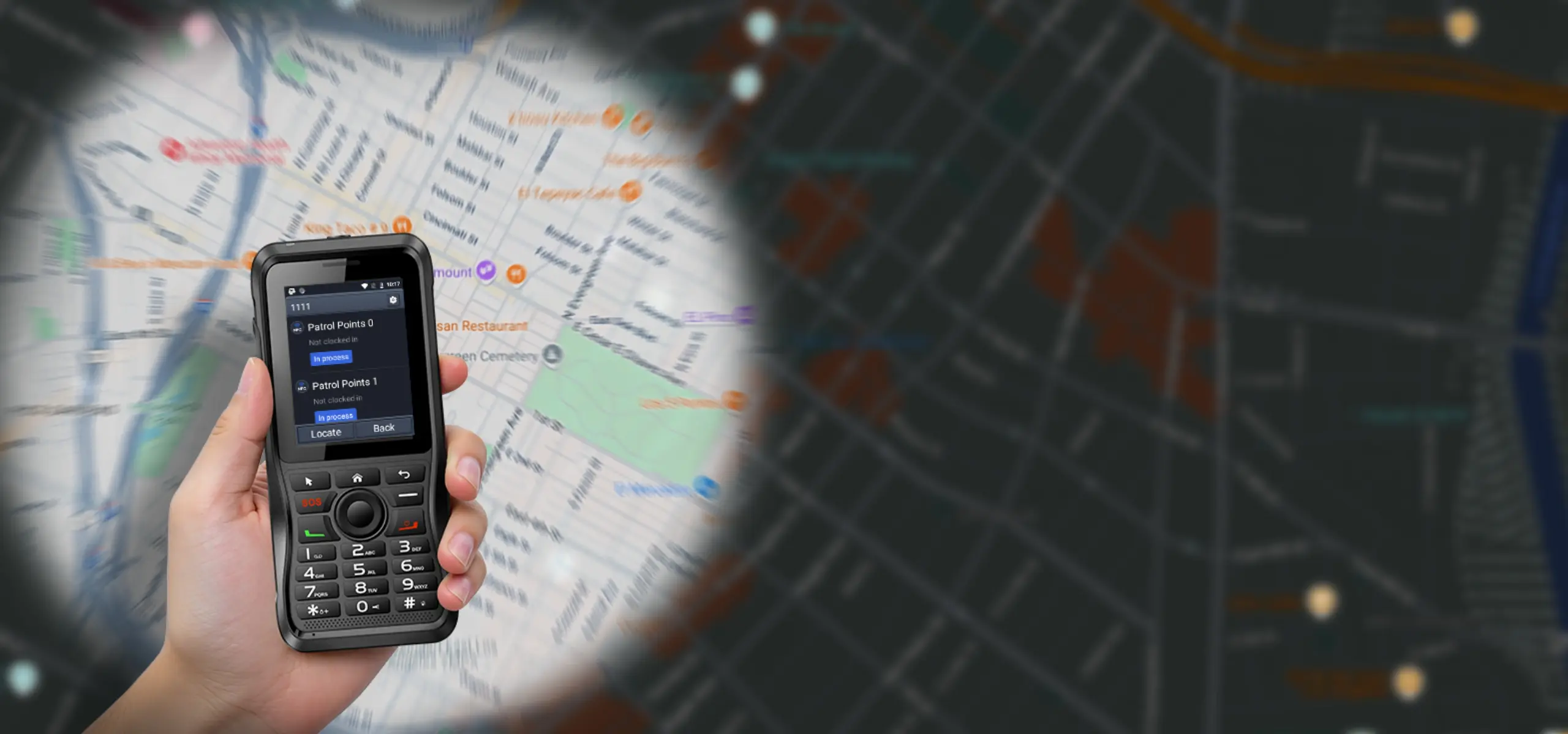 Built-in NFC for Patrol Management
