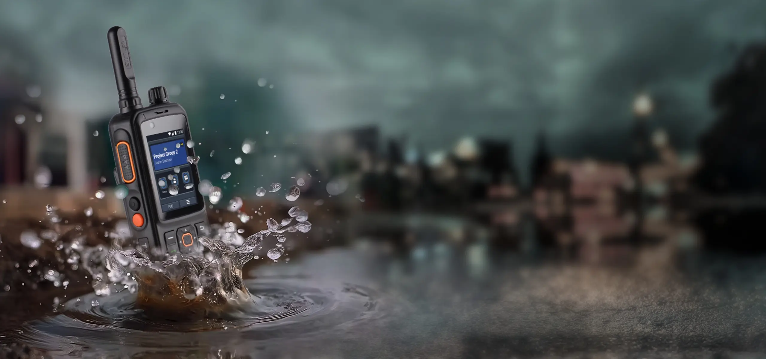Sealed against dust and water